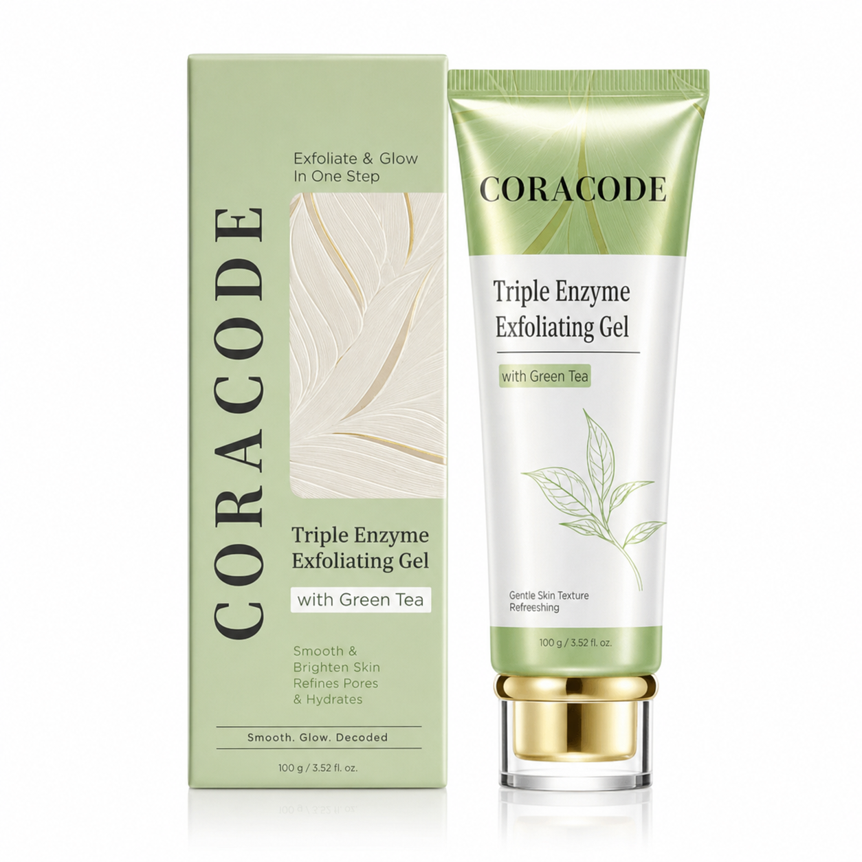 Coracode Triple Enzyme Exfoliating Gel